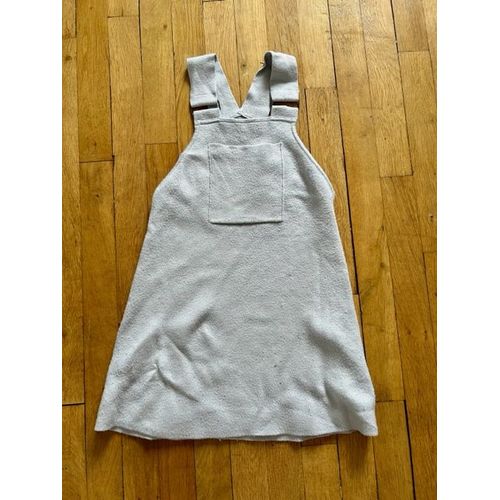 Robe-Salopette En Maille Avec Poche (Zara)