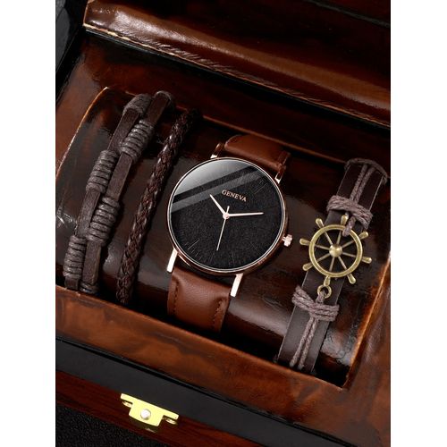 Pack Gouverneur : Montre Quartz Et Bracelets