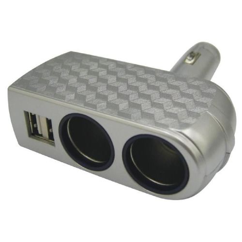 M500 Double Prise Allume Cigare 12 - 24 V Et 2 Usb 3.1 A