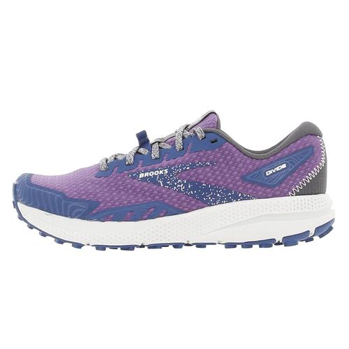 Chaussures Running Trail Brooks Divide Violet