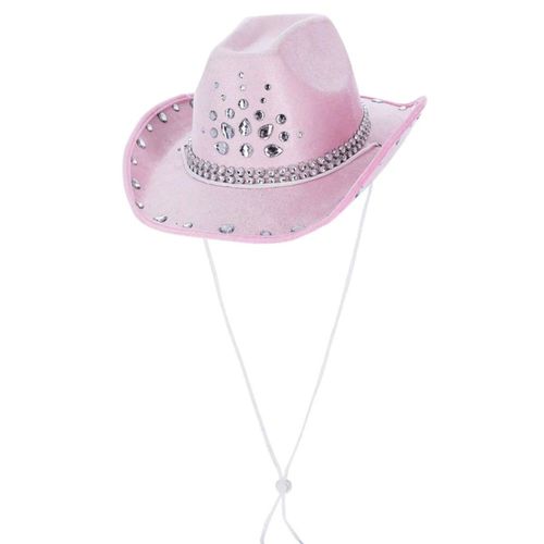 Chapeau Cowgirl Rose Bébé Bijoux Adulte