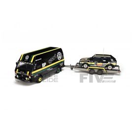 Otto Mobile 1/18 Ot353 Volkswagen Pack Lt35 - Golf Gti Mk1 - Tour De France 1981 Diecast Modelcar-Otto Mobile
