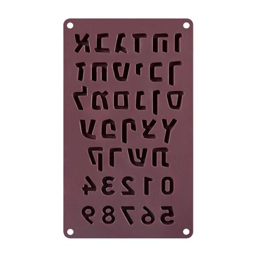 Moule À Chocolat En Silicone Pour La Cuisson, Lettres Hébraïques, Chiffres Arabes, Outils De Décoration De Gâteaux, Ustensiles De Cuisson 3d, Bricolage, Nouveau