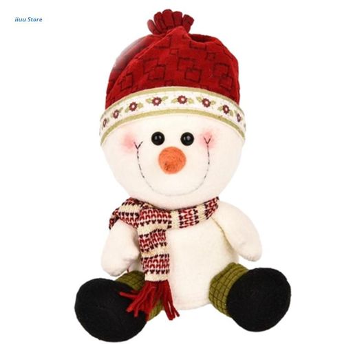 Poupée En Peluche De Noël, Personnage De Dessin Animé, Bonhomme De Neige, Jouet, Oreiller Câlin, Décoration De Bureau, Cadeau De Fête