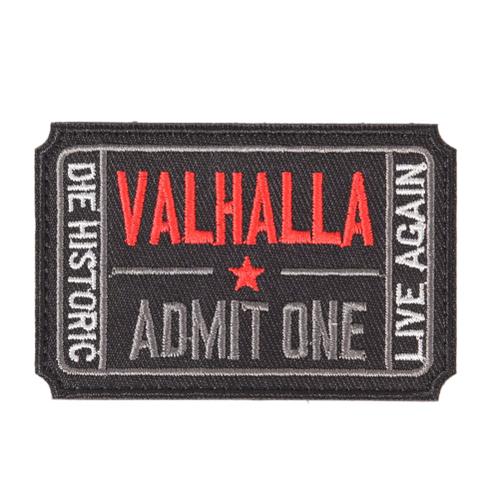 Badge Tactique Pour Valhalla, Badges Militaires Vikings En Tissu, Patch Brodé, Autocollants Pour Brassard Max Mad, Nouveau