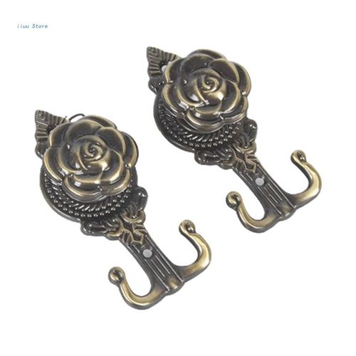 Crochets Pour Rideaux De Fenêtre, 1 Paire, Accessoires De Décoration