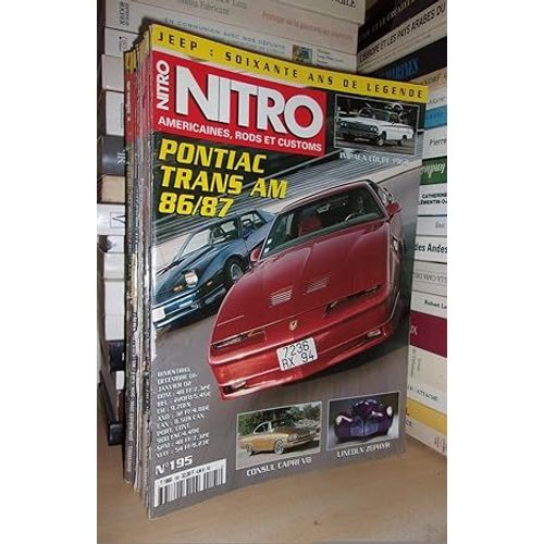 Nitro N° 195 - Décembre 2001-Janvier 2002 : Pontiac Trans Am 86-87