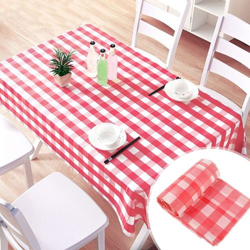 Nappe Rectangulaire À Carreaux Pour Table De Pique-Nique, Couverture De Table Ronde, Décorative Pour La Maison