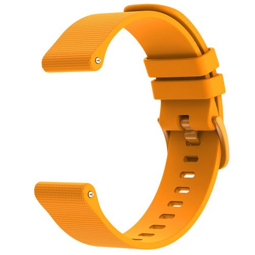 Imoshion Bracelet Sport En Silicone Avec Boucle Connexion Universelle 22 Mm Orange