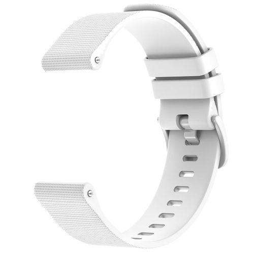 Imoshion Bracelet Sport En Silicone Avec Boucle Connexion Universelle 22 Mm Blanc