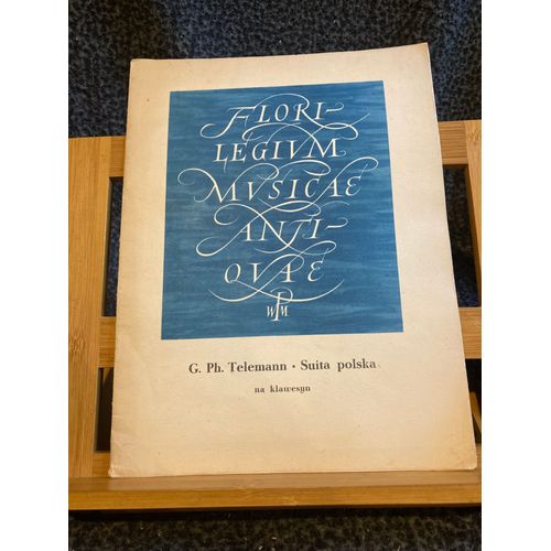 Telemann Suita Polska Partition Clavier Polskie Wydawnictwo Muzyczne