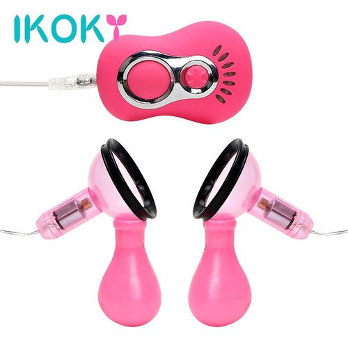 Pompe À Mamelon À 7 Vitesses, Masseur, Vibrateur, Jouets Sexuels Fétichistes Pour Femmes, Stimulateur De Clitoris De Sein, Ventouse De Mamelon Vibrante