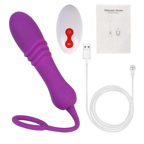 Oeuf Vibrant Télescopique Pour Femme, Masseur Vaginal Sans Fil, Rc, 8 Vitesses, Vibration De La Culotte, Saut D'¿Ufs