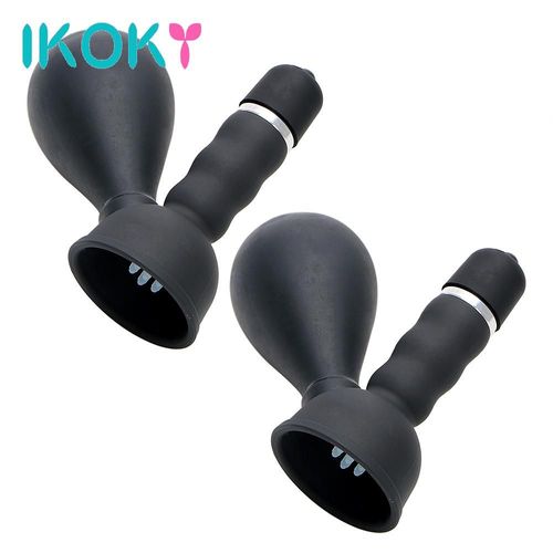 Stimulateur De Clitoris De Sein, Jeux Pour Adultes, Ventouse De Mamelon Vibrante, Pompe À Mamelon, Masseur, Jouets Sexuels Pour Femmes
