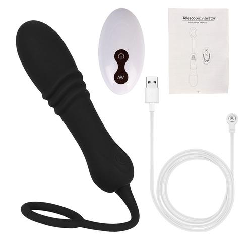 Oeuf Vibrant Télescopique Pour Femme, Masseur Vaginal Sans Fil, Rc, 8 Vitesses, Vibration De La Culotte, Saut D'¿Ufs