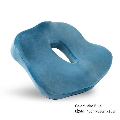 Coussin Anti-Hémorroïde En Mousse À Mémoire De Forme, Pour Bureau, Beaux Fesses, Chaise Creuse, Amovible, Antidérapant, Papillon