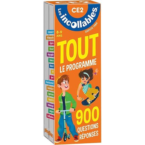 Les Incollables : Tout Le Programme Ce2, 8-9 Ans [900 Questions/Réponses] (Édité Chez Playbac, 2018)