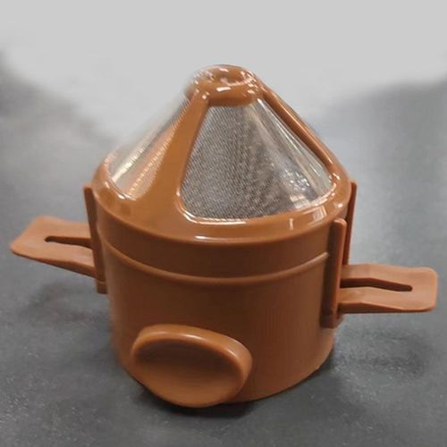 Filtre À Café 2 En 1 Pliable En Acier Inoxydable, Passoire À Café, Porte-Tasses À Thé, Réutilisable, Accessoire De Cafetière À Rinçage Facile
