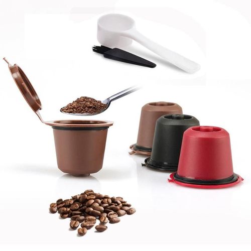 Moonbiffy ? Capsules De Café Réutilisables, 1 Pièce, Tasse Filtrante Pour Dolce Gusto, Passoire À Café Rechargeables De Couleur Unie