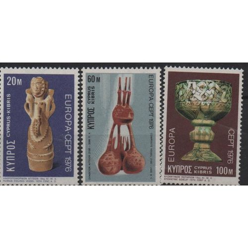 Chypre Timbres Europa 1976