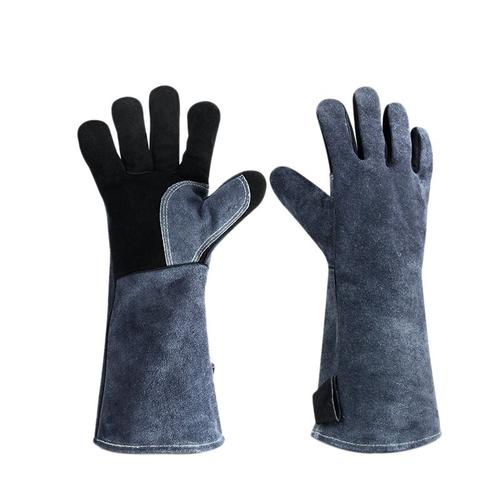 MOONBIFFY ? gants de cuisine en cuir, résistants à la chaleur