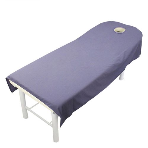 Feuille De Table De Énergie Lavable Et Réutilisable Avec Trou Pour Le Visage, Couverture Solide Pour Salon De Miles