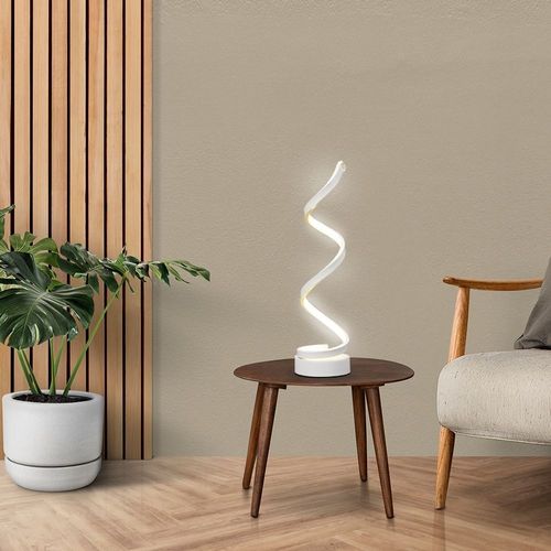 Lampe De Table Spiral Blanche