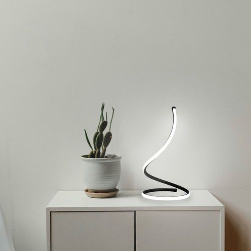 Lampe De Table Curve Noire