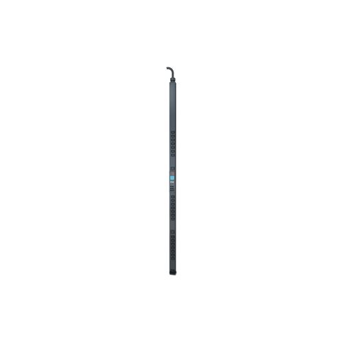 Unité de distribution d'alimentation en rack APC mesurée par prise 2G - Unité de distribution secteur (rack-montable) - CA 400 V - triphasé - RS-232 - connecteurs de sortie : 24 - 0U - noir -...