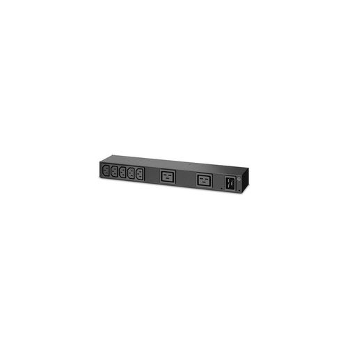 PDU en rack de base APC AP6120A - Unité de distribution secteur (rack-montable) - CA 100-240 V - entrée : IEC 60320 C20 - connecteurs de sortie : 9 (power IEC 60320 C13, IEC 60320 C19) - pour...