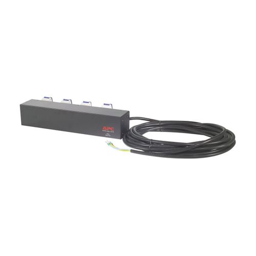 PDU en rack de base APC - Unité de distribution d'alimentation (rack-montable) - CA 230 V - entrée : câble - connecteurs de sortie : 4 (IEC 60309) - 2U - 19" - 8.5 m cordon - noir - pour P/N:...
