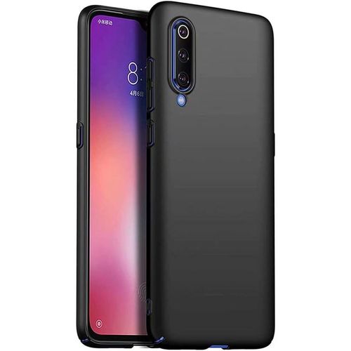 Compatible Avec Coque Xiaomi Mi 9 Anti-Chute Pc Dur Silicone Antichoc Ultra Mince Anti-Rayures Protecteur Etui Pour Telephone Pour Xiaomi Mi 9 Cas-Noir