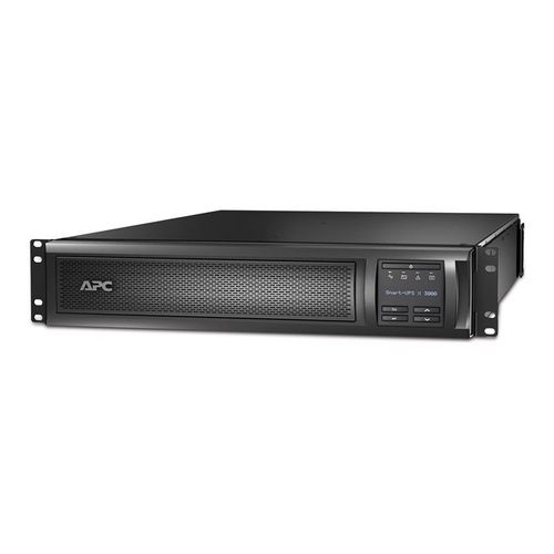 APC Smart-UPS X 3000 Rack/Tour LCD - Onduleur - CA 208/220/230/240 V - 2.7 kW - 3000 VA - Ethernet 10/100, RS-232 - connecteurs de sortie : 11 - 2U - noir - pour P/N: AR4024SP, AR4024SPX429...