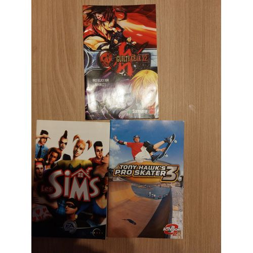 Lot 3 Notices Jeux Ps2