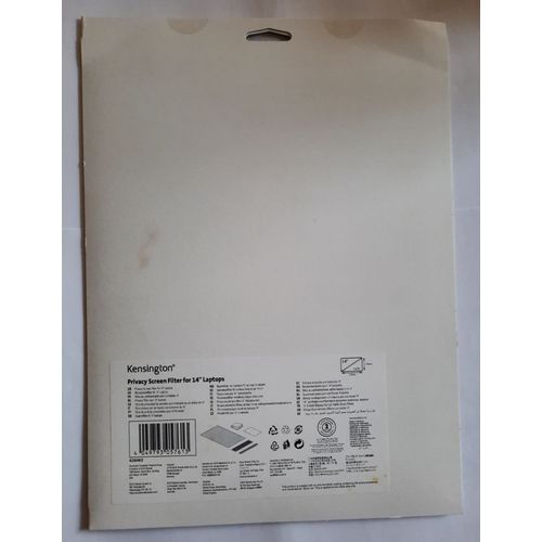 filtre confidentialité laptop portable écran 14 pouces Kensington