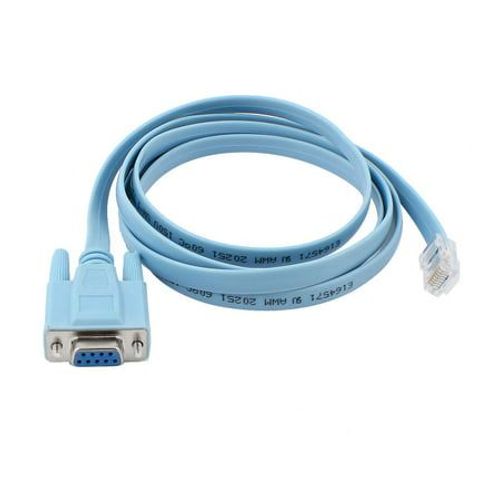 Câble Ethernet / Câble réseau Adapteur cable RJ45 - SUB-D9