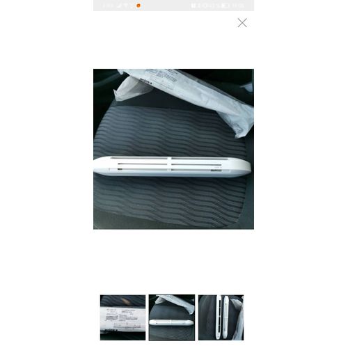 Grille d'aération hygroreglable et acoustique 25 euros pièces quantité 5
