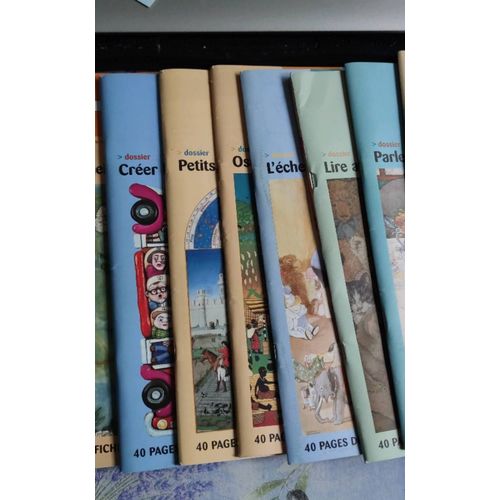 Lot De 10 Numéros D'éducation Enfantine 2001-2002 Complet