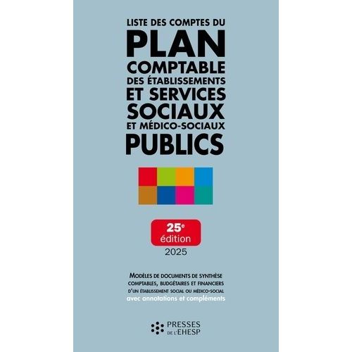 Liste Des Comptes Du Plan Comptable Des Établissements Et Services Sociaux Et Médicosociaux Publics