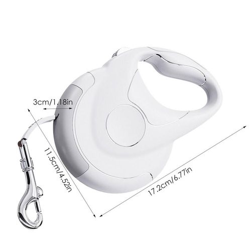 Laisse Rétractable Automatique Pour Chien Et Chat, 3m, Accessoire Pour Animaux De Compagnie, Pour Chiot, Marche, Course, Roulette Télescopique, Tracteur, Corde De Traction