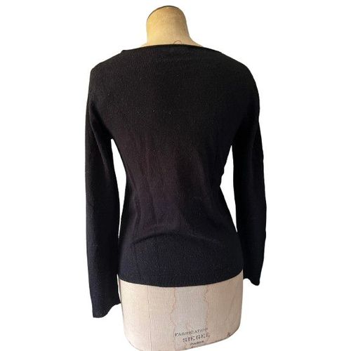 Pull Manches Longues Femme Taille 38/40 Marque : Influx, Couleur : Noir, Matière : 100% Acrylique, Largeur : 40 Cm, Hauteur 57 Cm, Très Bon État Général,
