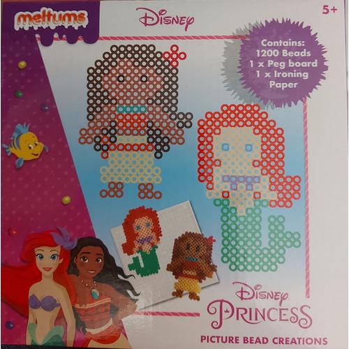 Disney Princess - - Perles À Repasser - Ariel Et Vaiana