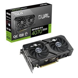 ASUS Dual GeForce RTX 4070 SUPER EVO 12GB - OC Edition - carte graphique - GeForce RTX 4070 Super - 12 Go GDDR6X - PCIe 4.0 - 3 x DisplayPort, HDMI