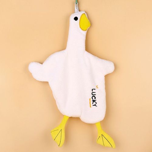 Essuie-Mains Smile En Forme De Canard Pour Lieux De Cuisine, Essuie-Mains Suspendu, Haute Absorption, Ustensiles De Cuisine