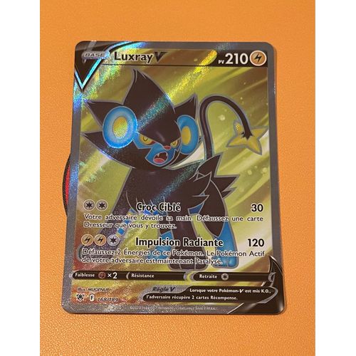 Carte Pokémon Luxray V 168/189 - Astres Radieux