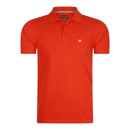 Cappuccino Italia Polo Plain Pique Rouge
