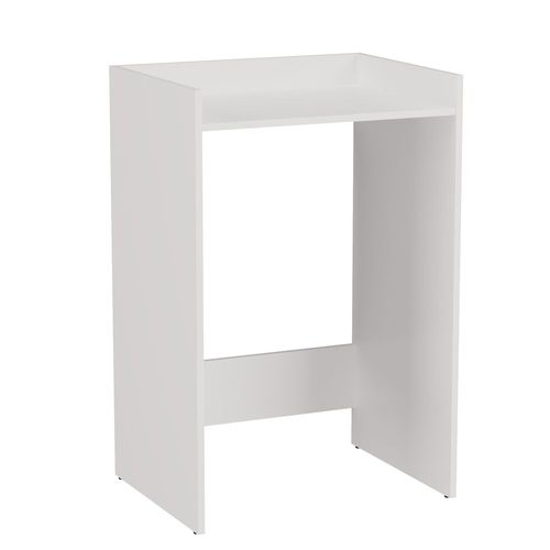 Como - Meuble De Rangement Pour Machine À Laver - Meuble Sdb - 64x50x97.5 Cm - Buanderie - Blanc