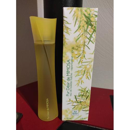 Parfum Eau De Toilette Pur Désir De Mimosa Yves Rocher Spray 60 Ml En Boîte 