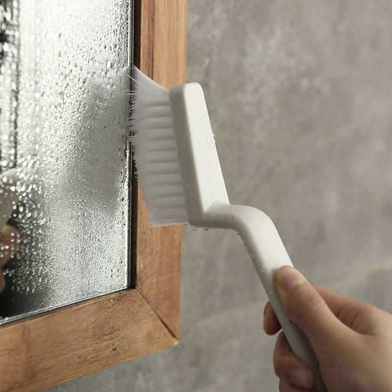 Acheter Brosse de nettoyage de rainure de fenêtre 3 en 1, multifonction,  nettoyeur de fentes de fenêtre, piste de porte coulissante domestique,  outil de nettoyage de maison
