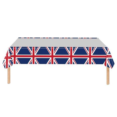 Housse De Table Imperméable, 86x51 Pouces, Nappe De Table En Pe De Grande-Bretagne, Ornements Britanniques Pour Fournitures De Fête